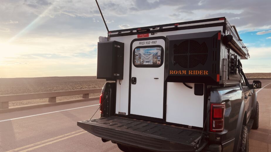 Roam Rider Truck Camper A/C and Diesel Heater